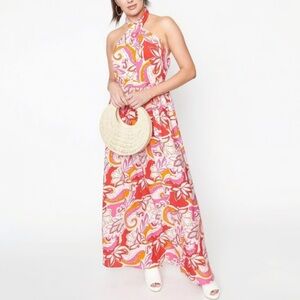 Unique Vintage Smak Parlour 1960s retro maxi dress